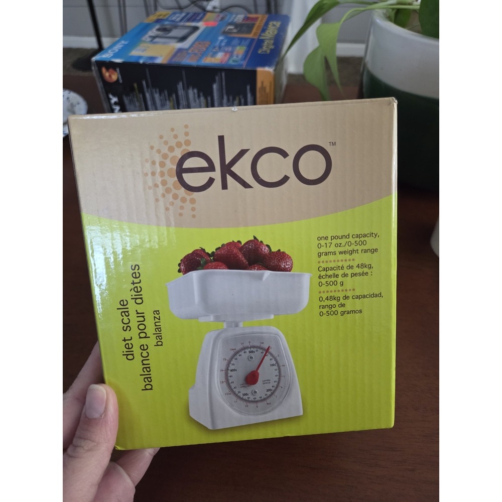 Ekco Diet Scale One Pound Capacity‎ For Portion Control Kitchen Scale